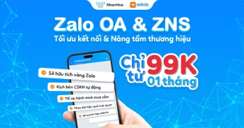 Zalo OA & ZNS chỉ từ 99K/tháng - Nâng tầm thương hiệu, tối ưu kết nối khách hàng